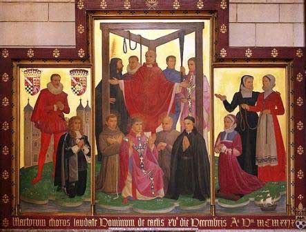 tudor churches|catholic persecution in england.